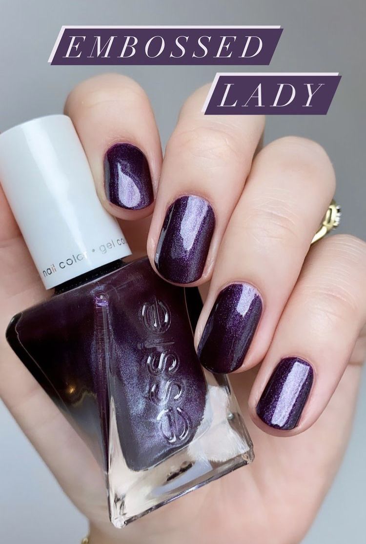 Essie Couture Embossed Lady