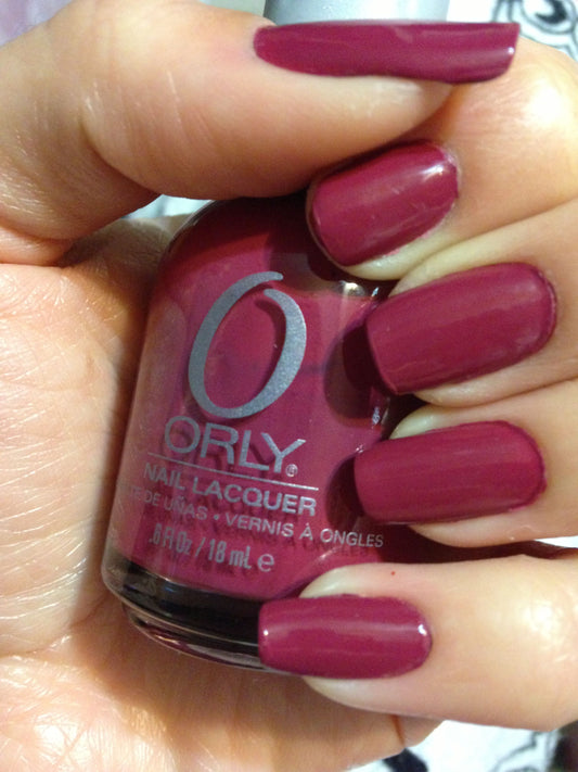 Orly Lacquer Terra Mauve 18ml