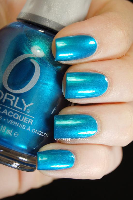 Orly Lacquer It's Up to Blue