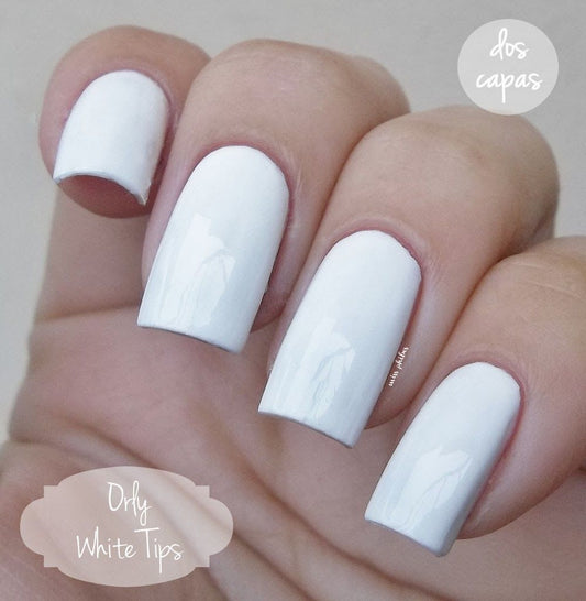 Orly Lacquer White Tips 18ml